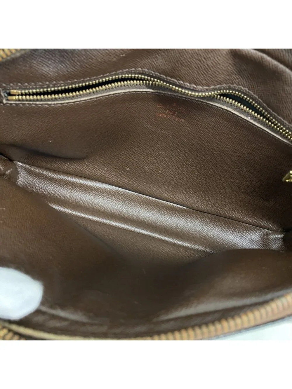 Louis Vuitton Clutch Damier Marly Dragonne GM Ebene